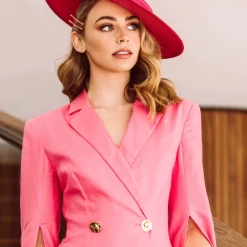 Morgan & Taylor - Hot Pink Keisha Hair Clip Set MC001