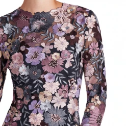 Moss And Spy Moss & Spy - Autumn Meadow Shift Dress - Pink Lilac Blue