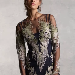 Moss And Spy Moss & Spy - Lavender Dress - Ink Mint Ivory