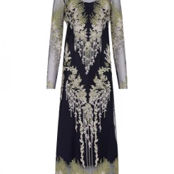 Moss And Spy Moss & Spy - Lavender Dress - Ink Mint Ivory