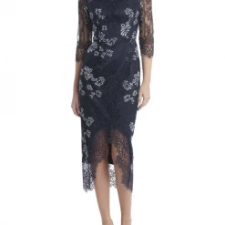 Moss And Spy SALE - Moss & Spy - Rita Dress - Ink/ Pale Blue