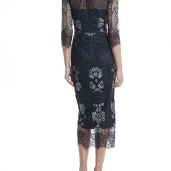 Moss And Spy SALE - Moss & Spy - Rita Dress - Ink/ Pale Blue