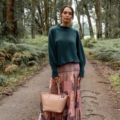 Elms & King New York Zip Tote Camel