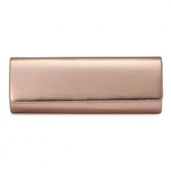 Olga Berg - Rose Gold Harper Slim Metallic Foldover - OB4650