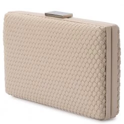 Olga Berg - Natural NAKITA Woven Clutch OB4657