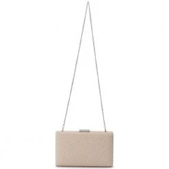 Olga Berg - Natural NAKITA Woven Clutch OB4657