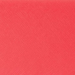 Olga Berg - Orange Tangerine Annabelle Saffiano Fold Over Clutch OB4733