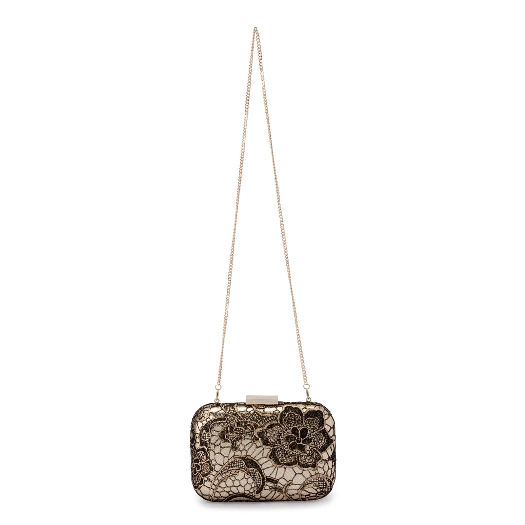 Olga Berg - Gold Gracie Metallic Lace Pod Bag - OB7372 5 Olga Berg - Gold Gracie Metallic Lace Pod Bag - OB7372