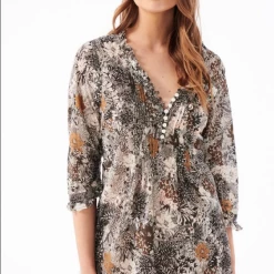 SALE - Oneseason - Long Poppy - Formentera - Cotton - Black 9 SALE - Oneseason - Long Poppy - Formentera - Cotton - Black