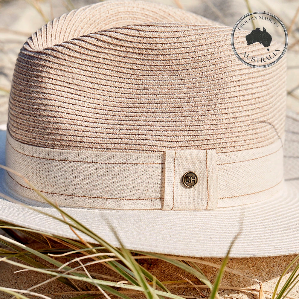 Canopy Bay By Deborah Hutton - Hat - Peta - Mix Camel Ivory 7 Canopy Bay By Deborah Hutton - Hat - Peta - Mix Camel Ivory