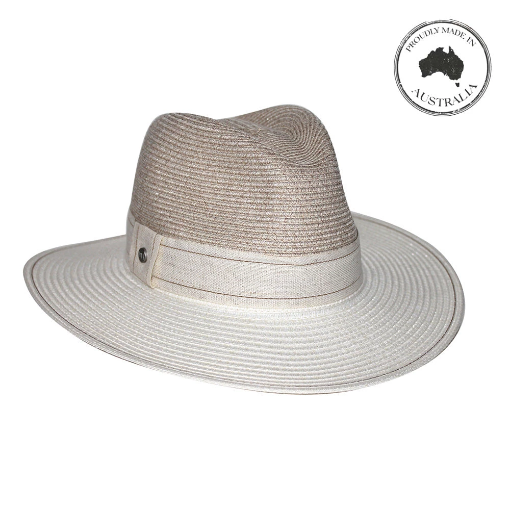 Canopy Bay By Deborah Hutton - Hat - Peta - Mix Camel Ivory 8 Canopy Bay By Deborah Hutton - Hat - Peta - Mix Camel Ivory