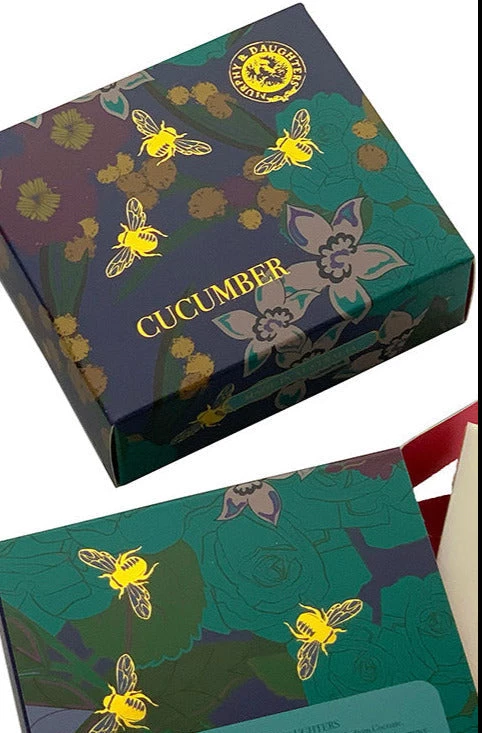 Murphy & Daughters - Cucumber - Boxed Soap Gift 3 Murphy & Daughters - Cucumber - Boxed Soap Gift