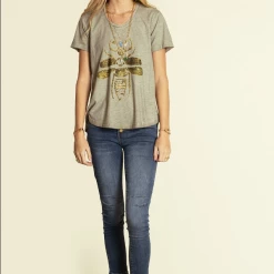 Ruby Yaya SALE - Rubyyaya - Glitterbuzz T-Shirt - Natural