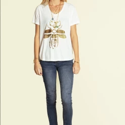 Ruby Yaya SALE - Rubyyaya - Glitterbuzz T-Shirt - White