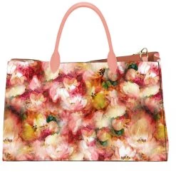Curate By Trelise Cooper - Dawn Of A New Day Tote Bag - Abstract Peach