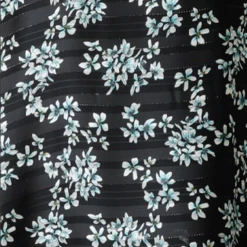 Sacha Drake - Daphne Wrap Dress - Black Aqua Floral