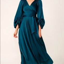 Sacha Drake - Dimmi Wrap Dress - Peacock 9 Sacha Drake - Dimmi Wrap Dress - Peacock