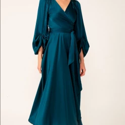 Sacha Drake - Dimmi Wrap Dress - Peacock 11 Sacha Drake - Dimmi Wrap Dress - Peacock