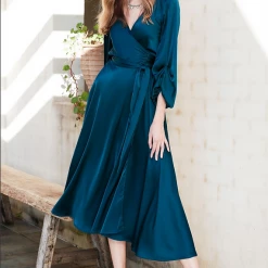 Sacha Drake - Dimmi Wrap Dress - Peacock