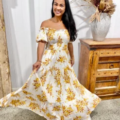 Jaase - Magnolia Print Claudette Maxi Dress