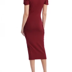 Moss And Spy SALE - Moss & Spy - Marlena Dress Pinot