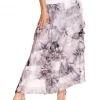 Imagine - Granite Silk Melora Skirt 10MM2272 Imagine Fashion Linen & Silk