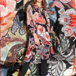 Cooper By Trelise Cooper - Frill We Meet Again - Black Floral