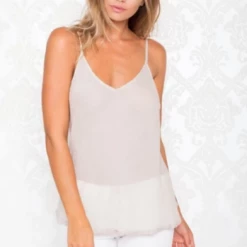 Ruby Yaya Rubyyaya/ Lula Soul - Ibiza Cami - White, Ecru Or Black