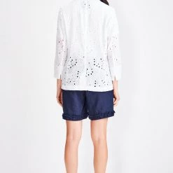 Verge + Lilac & Sage Verge - Serenity Blazer - White 7781BR