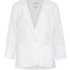 Verge + Lilac & Sage Verge - Serenity Blazer - White 7781BR