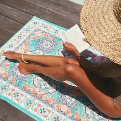 Somerside - Moroccan Mint Large - Sand Free Towel