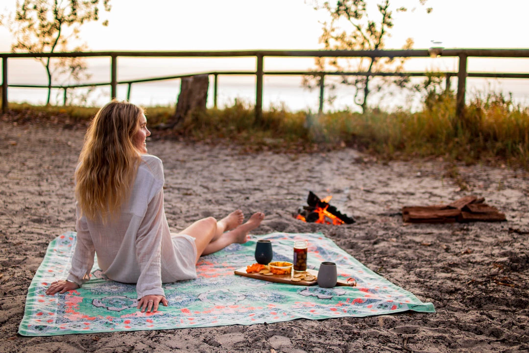 Swimwear Somerside - Moroccan Mint XL - Sand Free Towel 9 Swimwear Somerside - Moroccan Mint XL - Sand Free Towel
