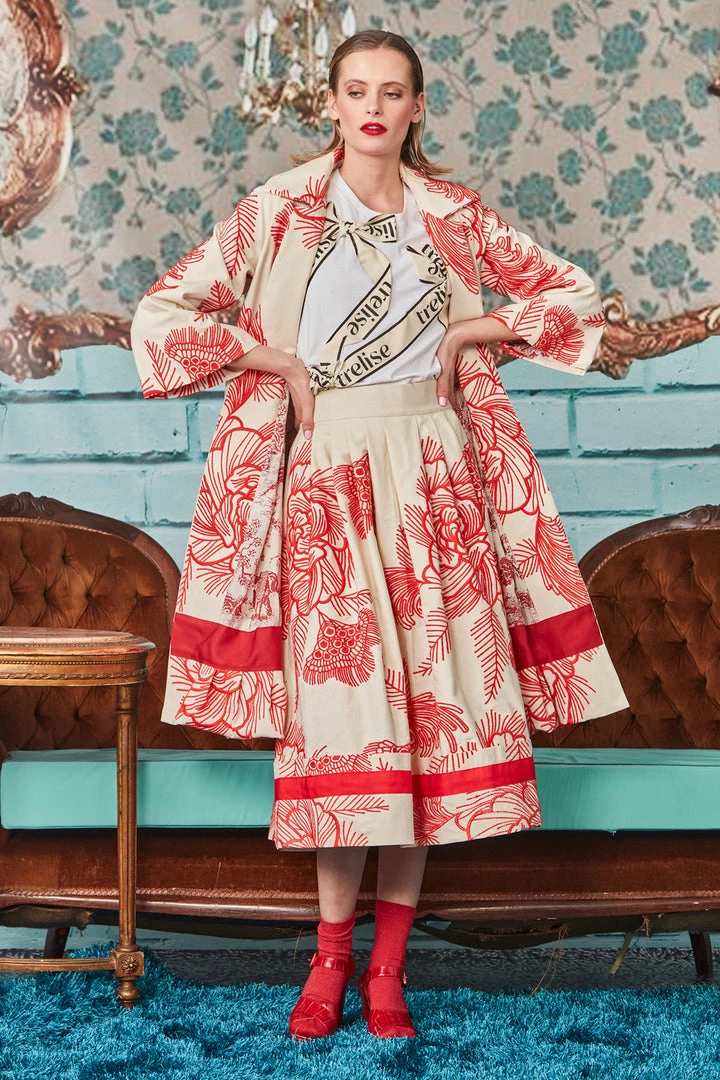 Trelise Cooper - BOW TOX T-Shirt - White Trelise Cooper & Curate 8 Trelise Cooper - BOW TOX T-Shirt - White Trelise Cooper & Curate