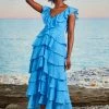 SALE - Trelise Cooper - Tier She Comes Dress - Cornflower Blue Trelise Cooper & Curate
