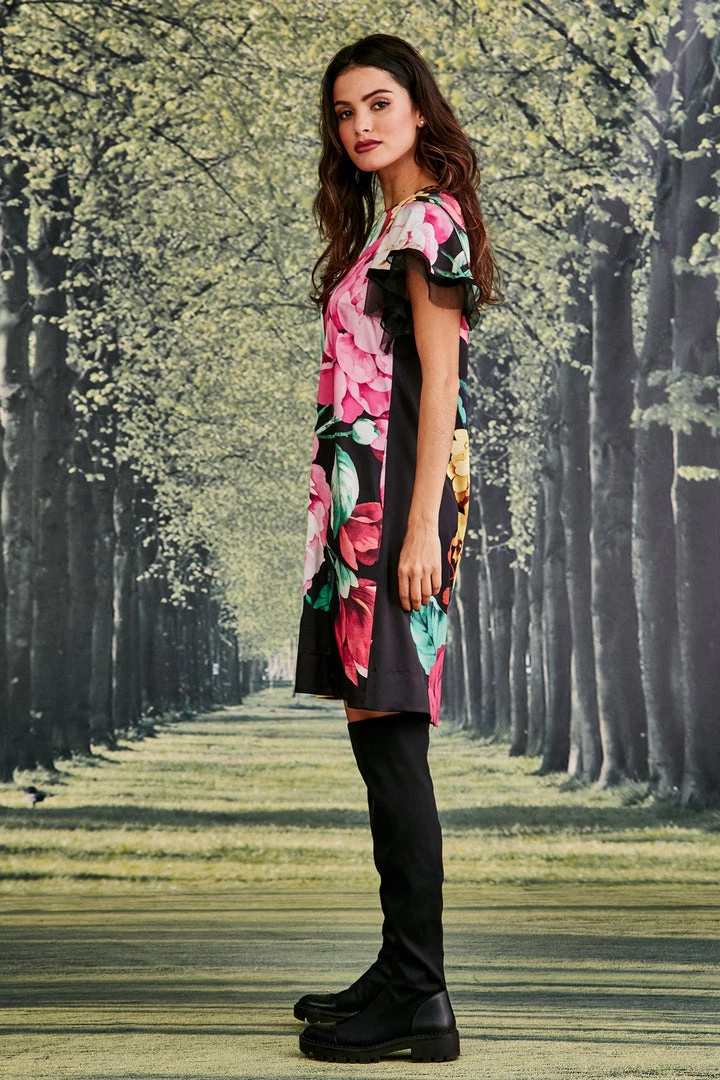 Trelise Cooper & Curate SALE - Trelise Cooper - Everything I Do Tunic - Black Floral