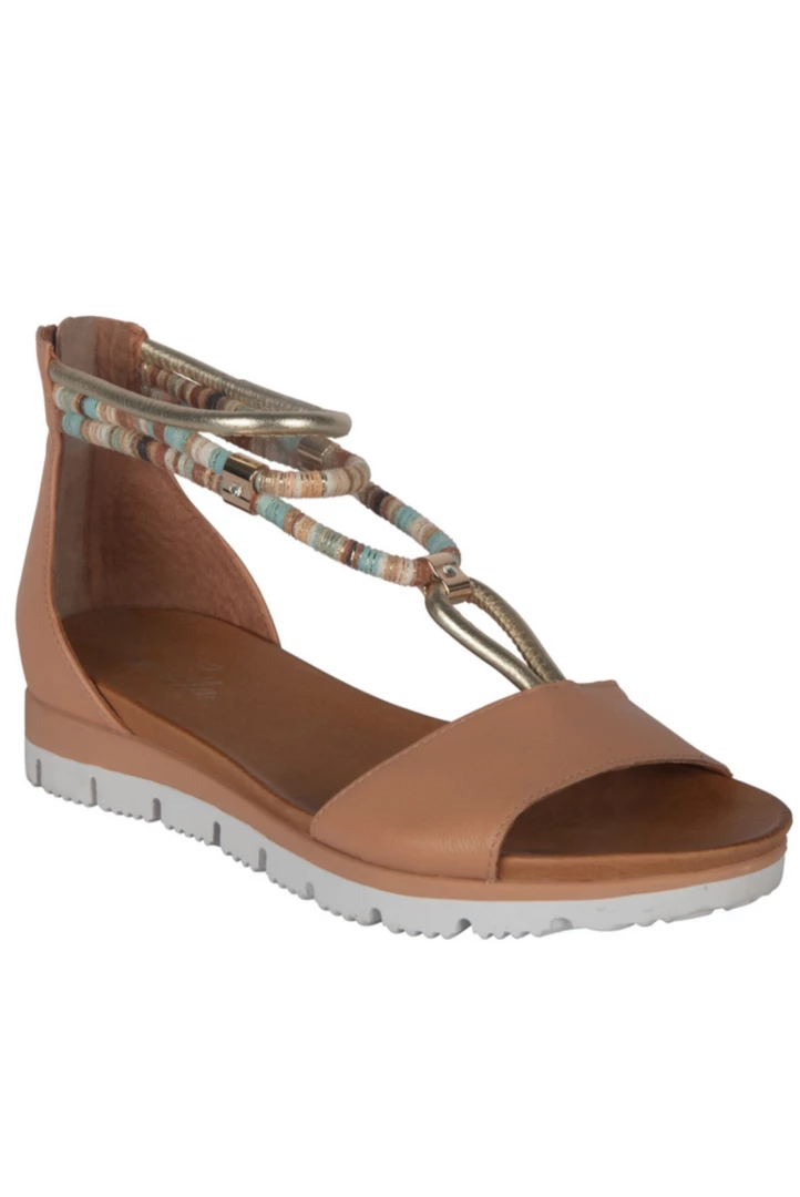 Isabella Shoes Isabella - Tash Shoe - Tan Leather Boho Accessories 3 Isabella Shoes Isabella - Tash Shoe - Tan Leather Boho Accessories