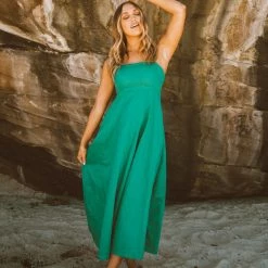 Jaase Ebby & I - VVN9089 Green Tamara Maxi Dress