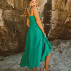 Jaase Ebby & I - VVN9089 Green Tamara Maxi Dress