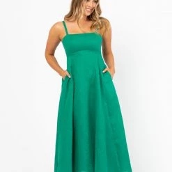 Jaase Ebby & I - VVN9089 Green Tamara Maxi Dress