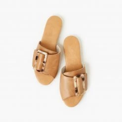 Grandco Boho Accessories SALE - Walnut - Venus Leather Slide - Tan 8 Grandco Boho Accessories SALE - Walnut - Venus Leather Slide - Tan