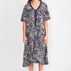 Verge - Vivid Dress - Print 7740TX Verge + Lilac & Sage