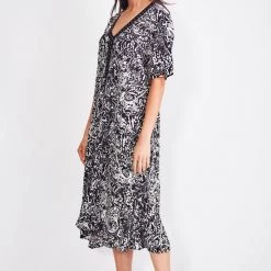 Verge - Vivid Dress - Print 7740TX Verge + Lilac & Sage