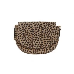 Elms & King Arlington Milne - Zara Saddle Bag- Spot Suede