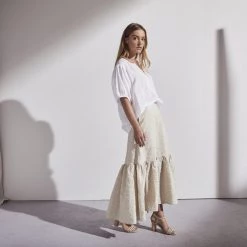 Zoe Kratzmann - Parade Skirt - Stone Check