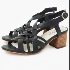 Grandco SALE - Walnut - Alice Heel - Black Boho Accessories