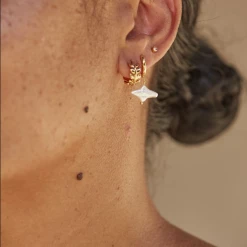 Tea Lily Eb & Ive - Legacy Earring Mother Of Pearl 2469305