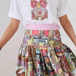 SALE - Binny - "ARIES." Star Signs 100% Cotton Jersey Zodiac Print Tee