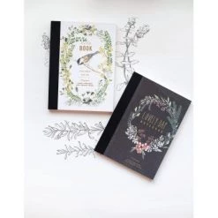 Papaya Art 'Handmade Garden' Cloth Bound Notebook