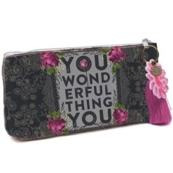 Papaya Art Wonderful Thing Small Tassel Pouch