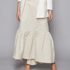 Zoe Kratzmann - Parade Skirt - Stone Check